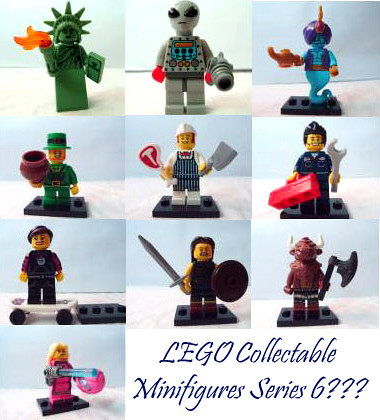 Is this the upcoming LEGO Collectable Minifigures Series 6?