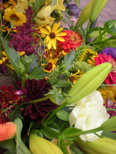 Fresh flowers: Madison Farmer's Market