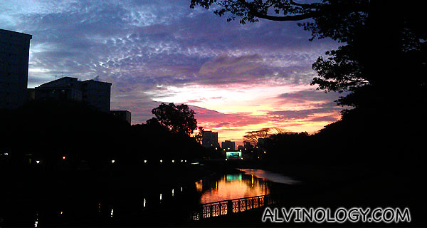 Sunset at Potong Pasir
