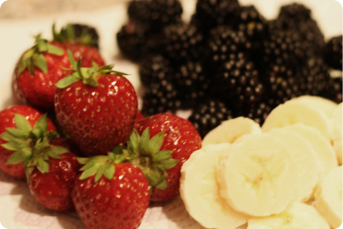 start with fresh fruit