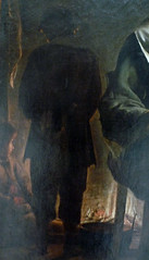 Antoine or Louis Le Nain, Peasant Family in an Interior, detail of boy
