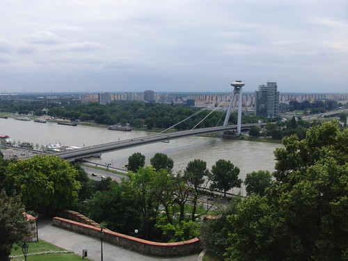 El Danubio desde Bratislava