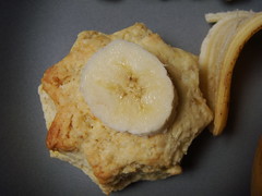 Banana / Almond scones