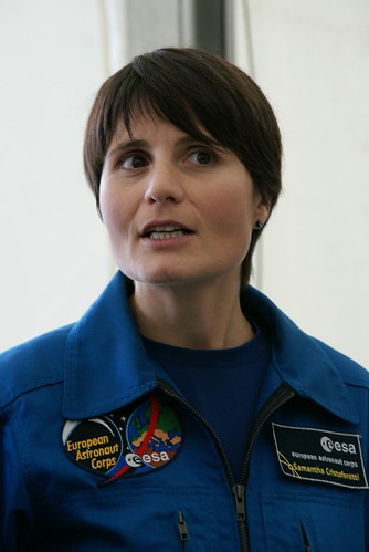 Astronaut Samantha Christoforet
