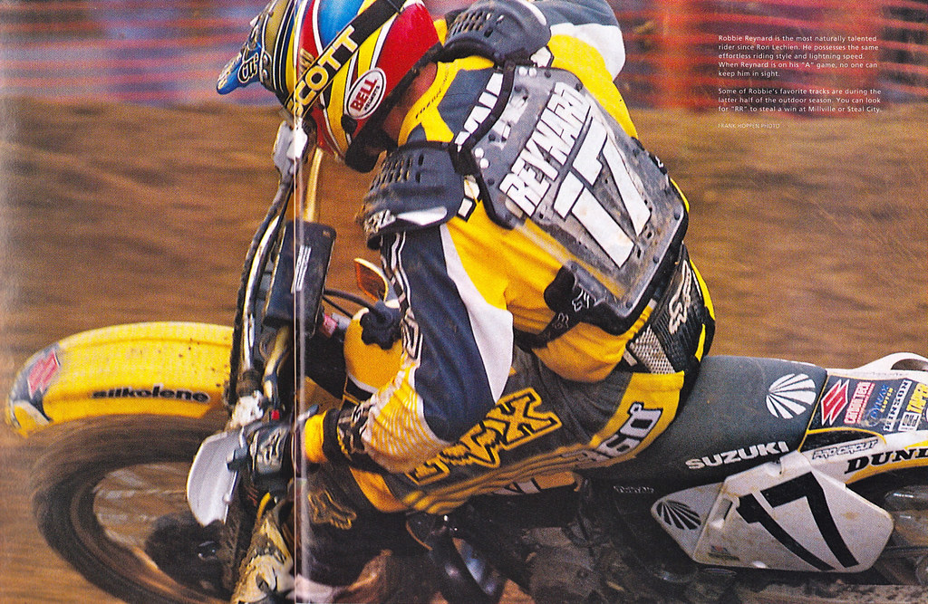 1992 Fox Racing Robbie Reynard Moto Merch size Medium