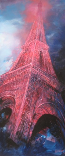 The Tour, Paris - Painting - Impressionism