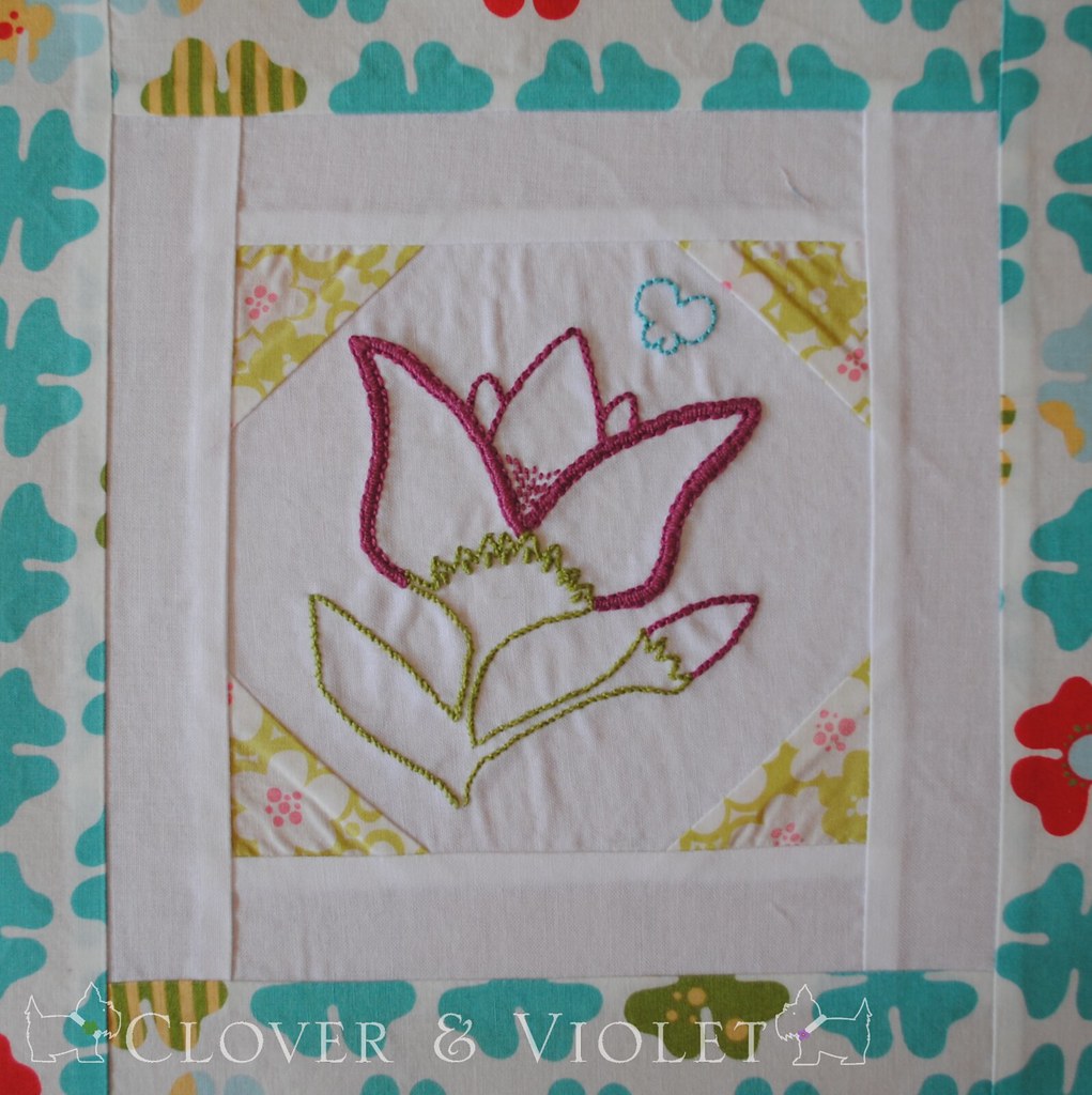 Embroidery 101: Block Eight