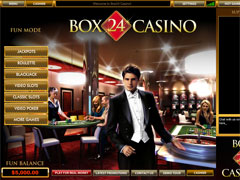 Box24 Casino Lobby