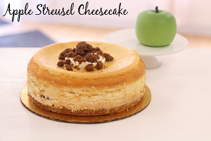 Apple Streusel Cheesecake
