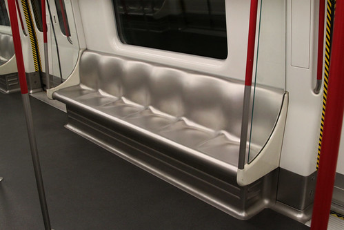 'Seats' on Hong Kong's MTR trains