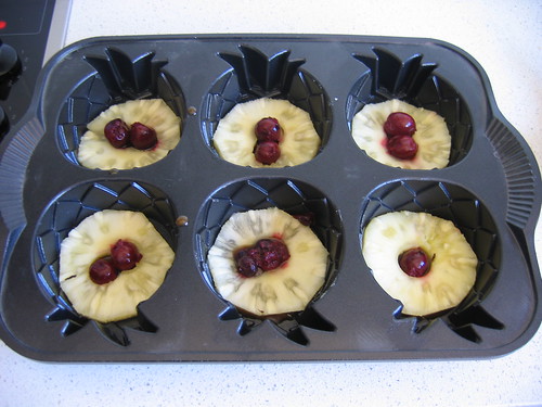 HCB Pineapple upside down cakes