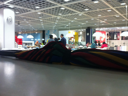 Umbrella at IKEA Café