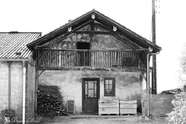 Ancienne maison dans les Landes