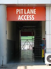 Sepang Pit Lane Access