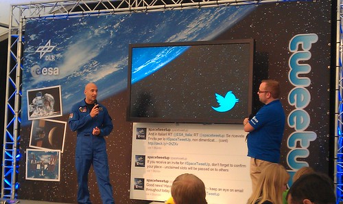 @Astro_Luca on stage