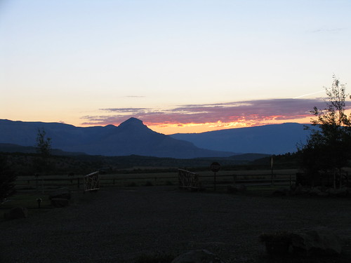 Dawn at the High Lonesome Ranch