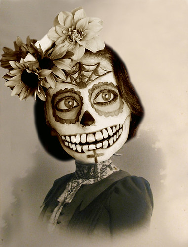 day of the dead collage