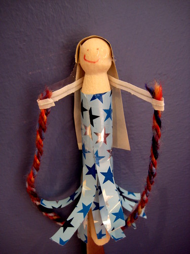 how to make a peg doll mermaid