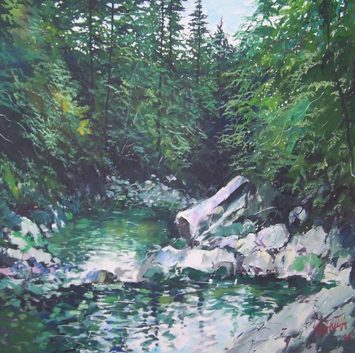 North Vancouver - Painting - Realism