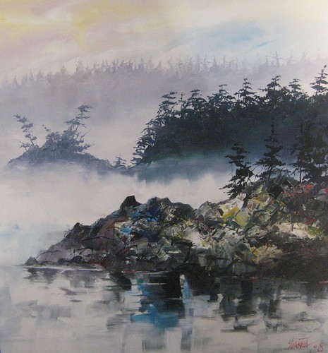 Misty Morning - Painting - Impressionism