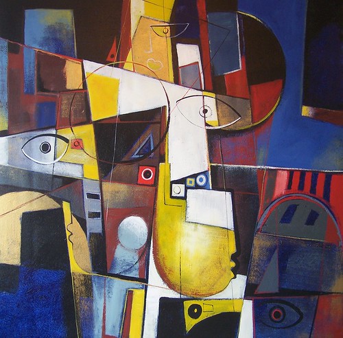 Cubistic style - Painting
