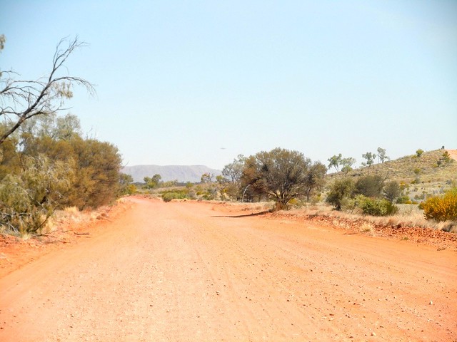 Dirt road in the Outback, Northern Territory Australia 
