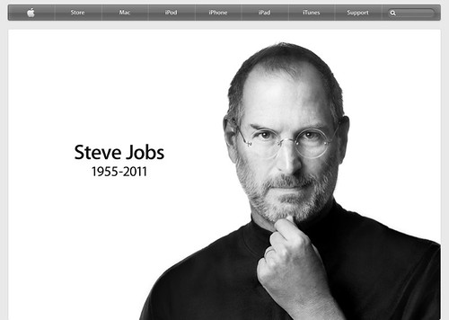 Steve Jobs Eulogized on the Apple Website