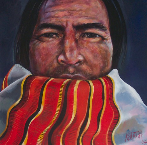 Mexican Native - Painting - Realism
