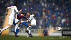 FIFA 12: Fabregas playing for Barcelona