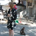 "Wild" monkey at Takasakiyama Monkey Park, Beppu