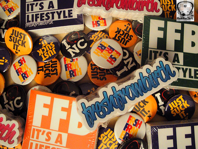 FFB Stickers & Buttons
