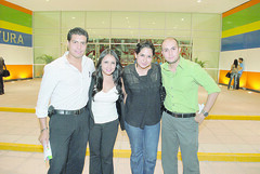 0601 Omar de la Garza, Adriana Avendaño, Lluvia Aguilar y Luis Leyva.