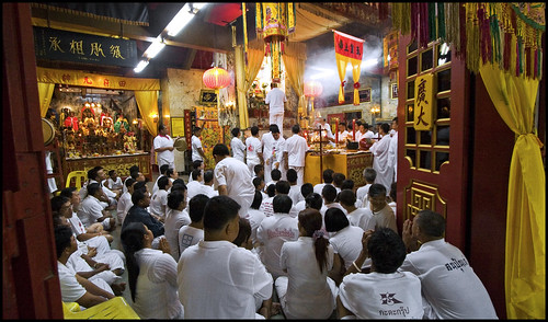 Kathu shrine after midnight