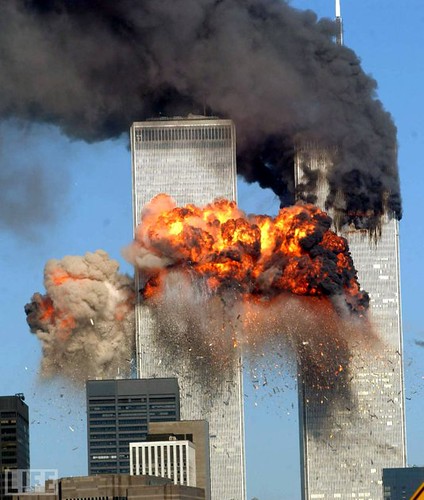 Sept 11 photos, twin towers