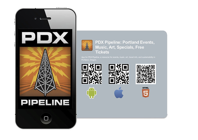 PDX Pipeline Portland Events Iphone & Android App