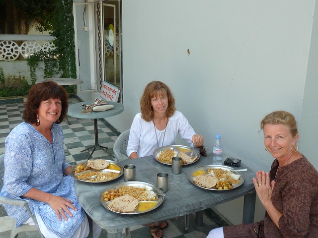 Lunch at the Ashram
