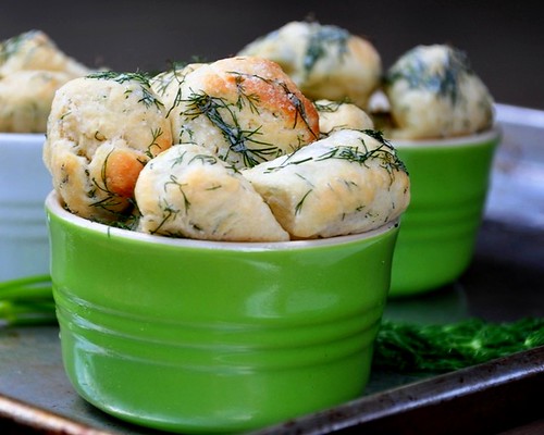 Savory Monkey Bread With Dill Butter