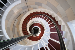 Another shot of the spiral staircase at the Isle of May