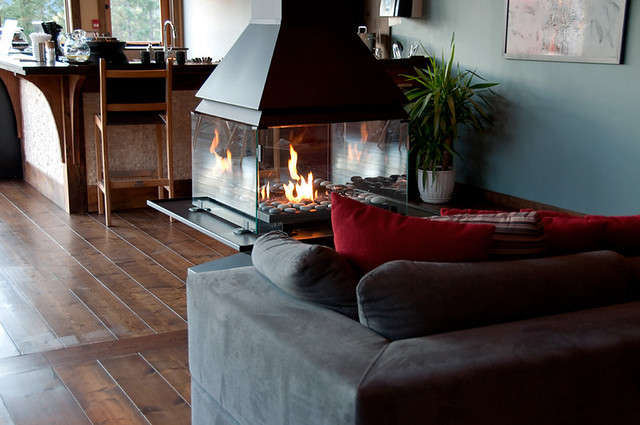fireplace seating