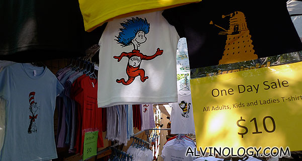 Dr Seuss tees! Bought one for Asher and one for Rachel