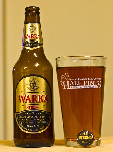 Review: Warka Strong Premium Beer by Cody La Bière
