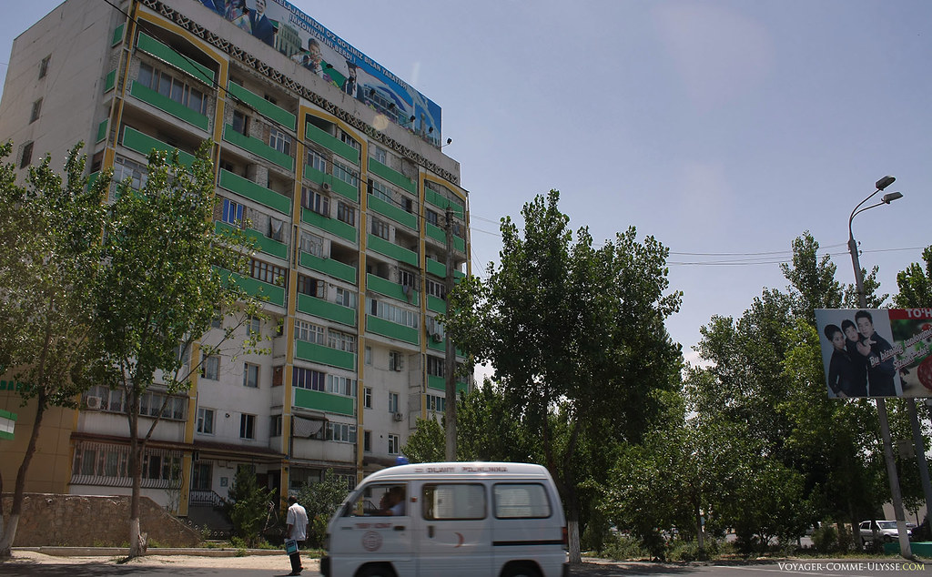 Un immeuble de Tachkent parmi tant d'autres…