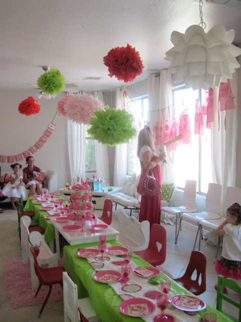 Scarlett's Strawberry Shortcake Birthday Party - Jaimee Rose Interiors
