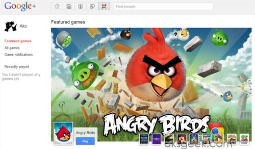 google+ games