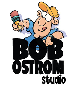 Bob Ostrom Studio New Improved Logo