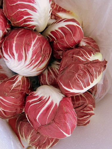 So all this radicchio showed up.