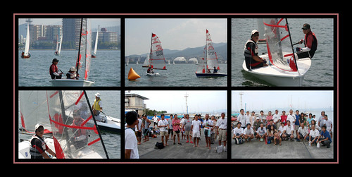 The Tasar Japan Mid-Summer Sailing Regatta ~ August 2007 ~ mosaic 2