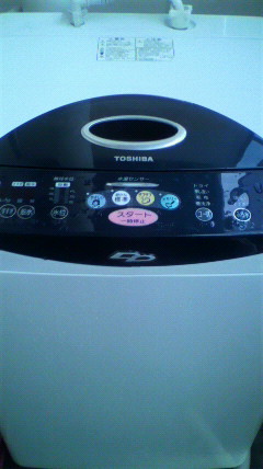 洗濯機です