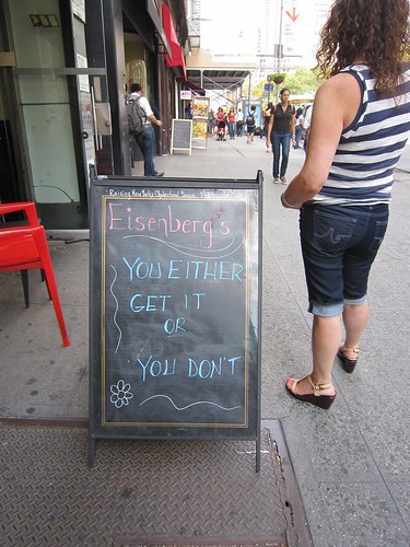 Eisenberg's Sandwich Shop - You Get It or You Don't