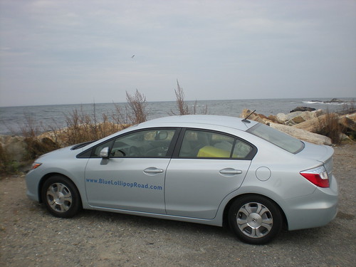 BLR Loaned 2012 Honda Civic Hybrid at Rye Beach, NH